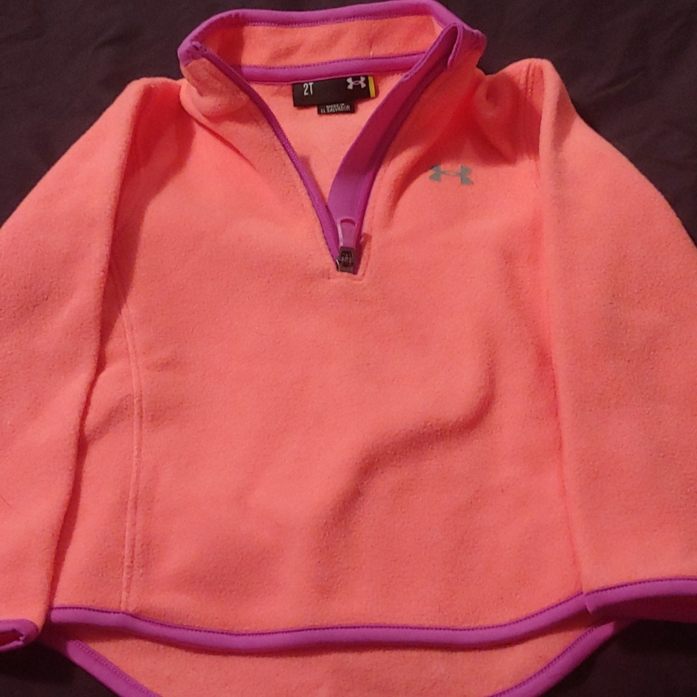 COPY - Under armour coral and purple pull over